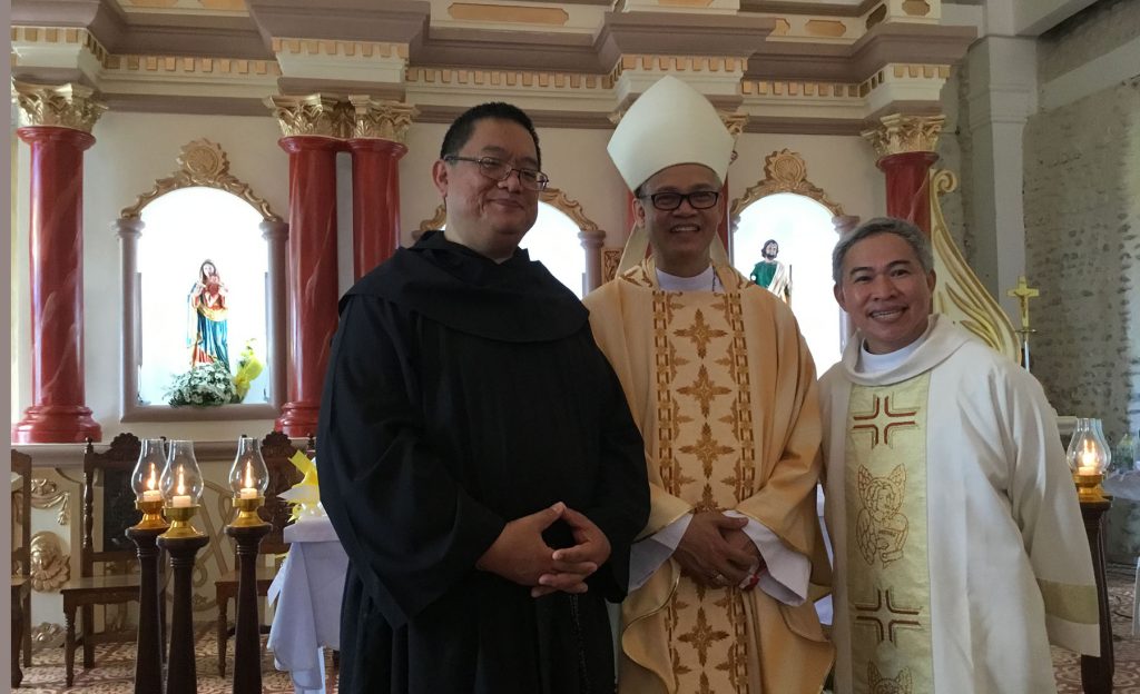 Fr. Emil with Bishop David William Antonio, DD