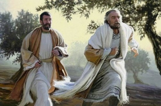 Reconstruction-of-the-scene-as-Peter-and-John-run-towards-the-tomb-in-the-early-morning