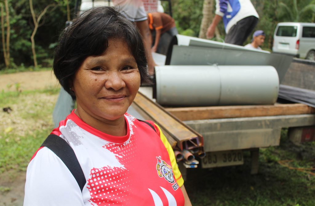 A Grateful Heart. Victoria Salumag, 59, is an ARCORES collaborator who is now building her typhoon-and-disaster resilient home.