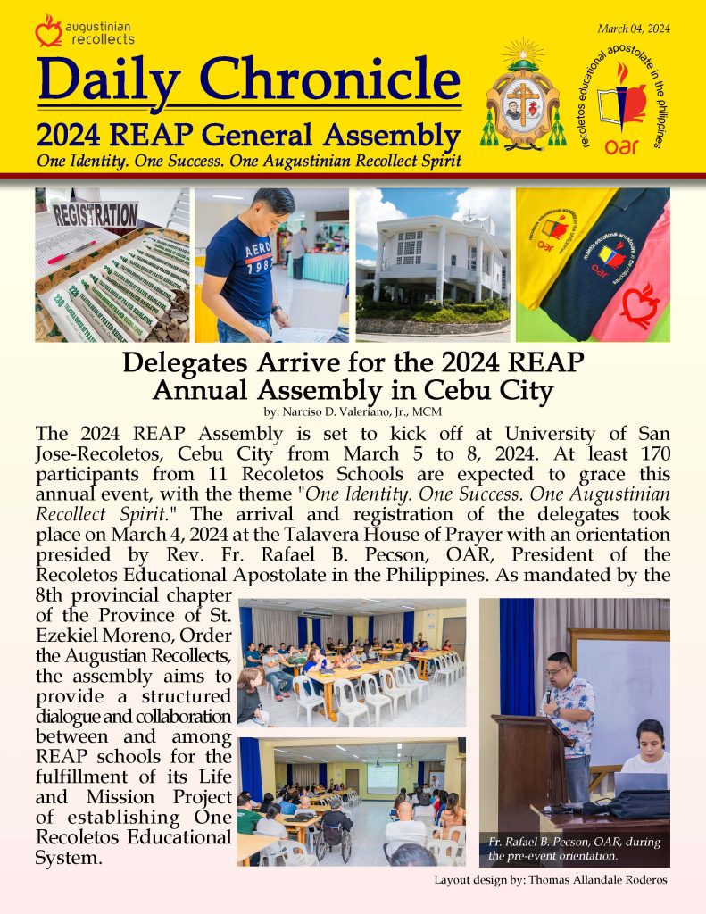 Daily Chronicle_2024 REAP General Assembly_Day 0