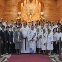 Acceptance of the pioneer members of the Cofradia de Nuestra Señora del Pilar de Baguio